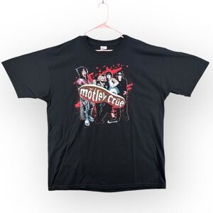 Vintage Anvil Motley Crue 2006 Carnival of Sins Concert T-Shirt Men's Sz XXL New